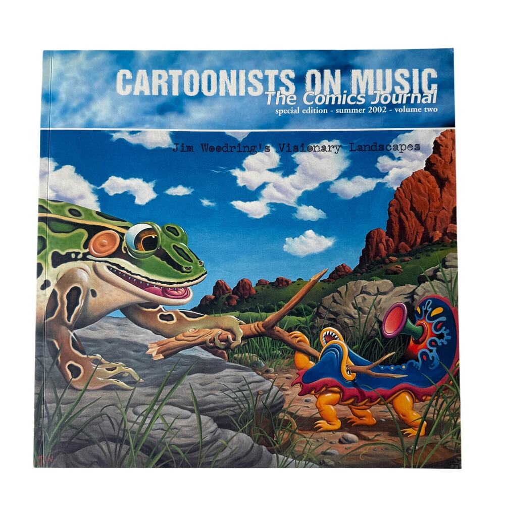 Cartoonists on Music The Comics Journal Special Edition Summer 2002 Volume 2